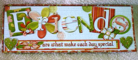 Pretty Floral Friend Dl Size with Decoupage by Michelle Chivers