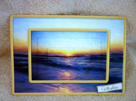 Sea Quick Card by Michelle Chivers
