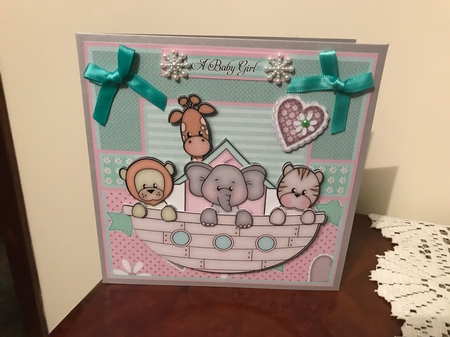 Noahs Ark Pink Mini Kit - New Baby Girl by Michelle Jenkins