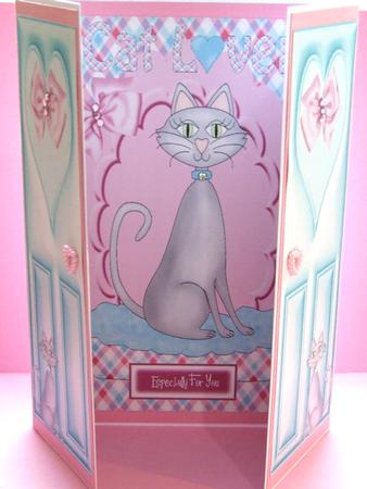 Cat Lover, Gatefold by Michelle Lancaster