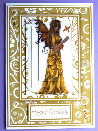 Stunning Fairy Card Front Kit by Michelle Lancaster