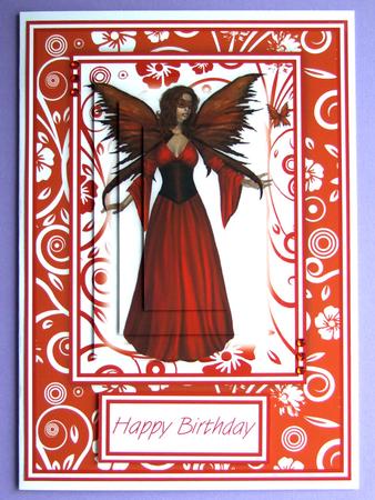 Stunning Fairy Card Front Kit Featured Gallery Photo