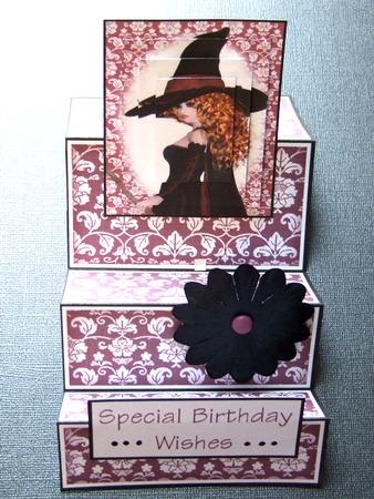 Pretty Witch Stair Stepper Kit by Michelle Lancaster