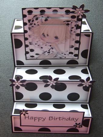 Super Cute Dalmatian Girl Stair Stepper Kit by Michelle Lancaster