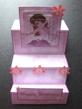 Pink Fairy Stair Stepper Kit by Michelle Lancaster