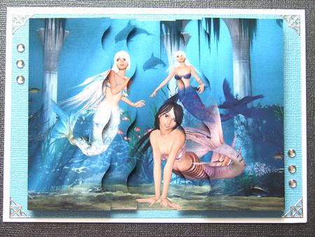 Mermaids in Atlantis by Michelle Lancaster
