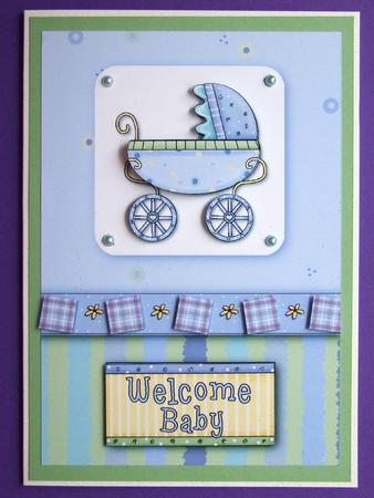 Welcome Baby Boy by Michelle Lancaster