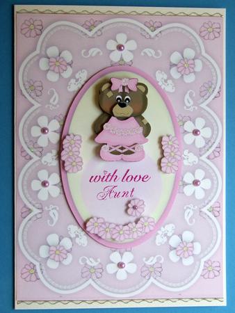 Rosie the Ballerina Bear and Daisy Lace by Michelle Lancaster