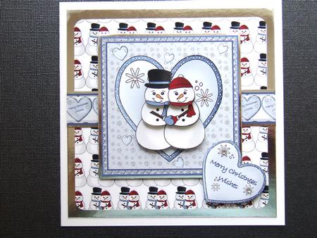 Mr & Mrs Snowy by Michelle Lancaster