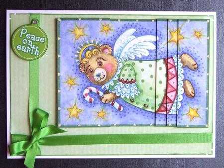 Angel Teddy Side Stacker by Michelle Lancaster