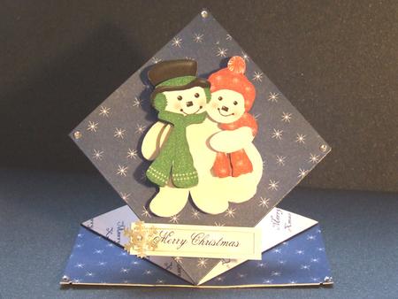 Merry Xmas Snowman by Michelle Lancaster