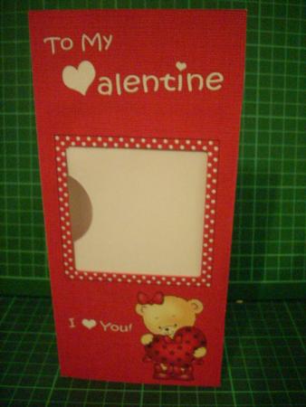 Add a Photo Valentine Card with Easy Fold Frame Featured Gallery Photo