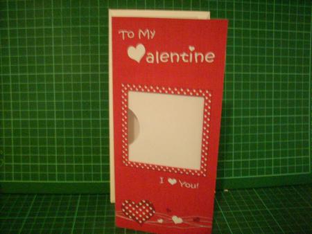Add a Photo Valentine Card with Easy Fold Frame by Michelle Owen