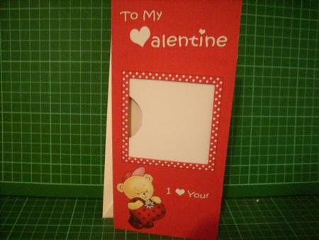 Add a Photo Valentine Card with Easy Fold Frame by Michelle Owen