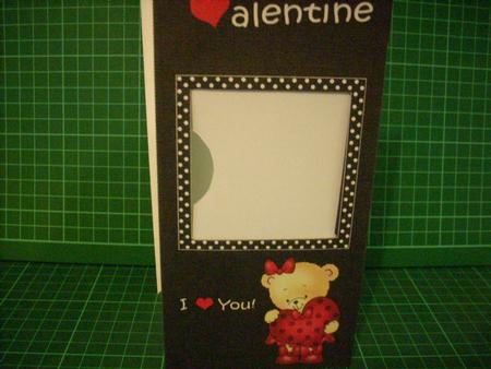 Add a Photo Valentine Card with Easy Fold Frame by Michelle Owen