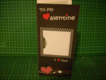 Add a Photo Valentine Card with Easy Fold Frame by Michelle Owen