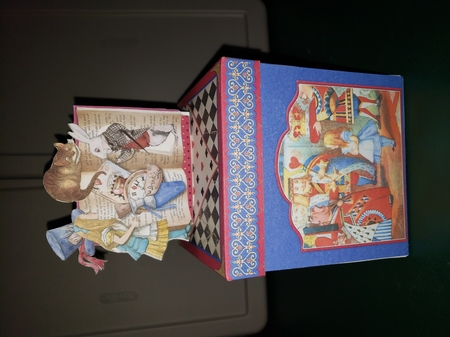 Wonderland Adventures with Alice Exploding Box Room for a Surprise Kit by Michelle Peters