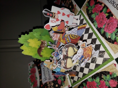 Wonderland Adventures with Alice Exploding Box Room for a Surprise Kit by Michelle Peters