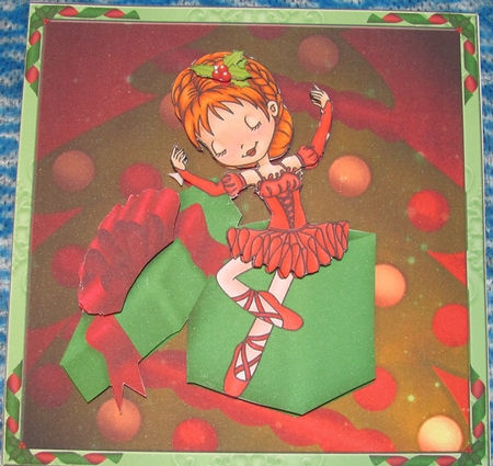 Christmas Ballerina by Michelle Peters