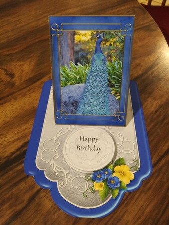 Peacocks Tags / Mini-cards by Michelle Peters