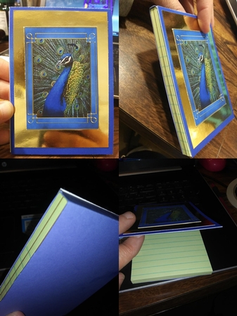 Peacocks Tags / Mini-cards by Michelle Peters