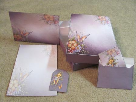 Flowers Stationery Kit by Michelle Peters