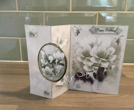 Cavalier King Charles No Holes Fold Mini Kit by MICHELLE WAGSTAFFE