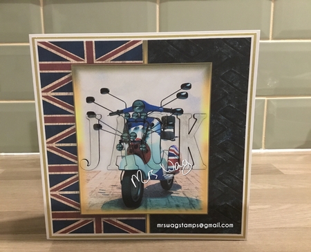 We Were The Mods!! Card Front Kit by MICHELLE WAGSTAFFE