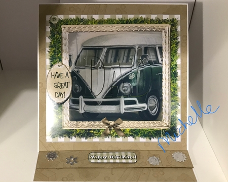 CAMPERVAN 1 by MICHELLE WAGSTAFFE