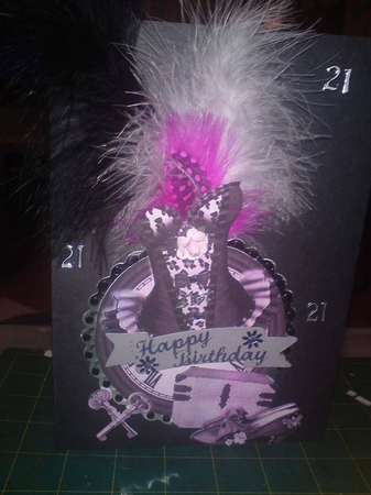 Steampunk Corset with Vintage Shoes Qs by Michelle Webb