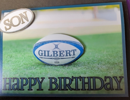  INSERT FOR CUP1004537_2474 Rugby Ball Birthday by Michelle Young