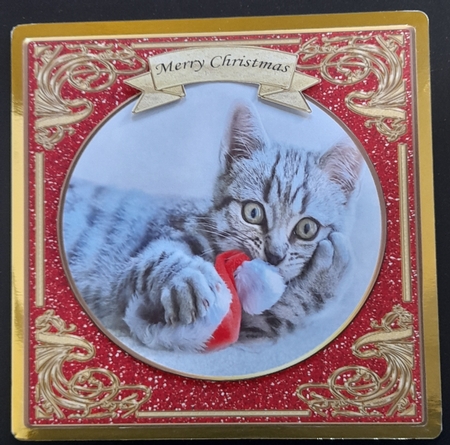 Christmas Kitty Wishes - 8x8 Mini Kit by Michelle Young
