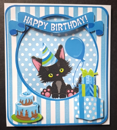 Birthday Boy Cat Clipart AMB-2674 by Michelle Young