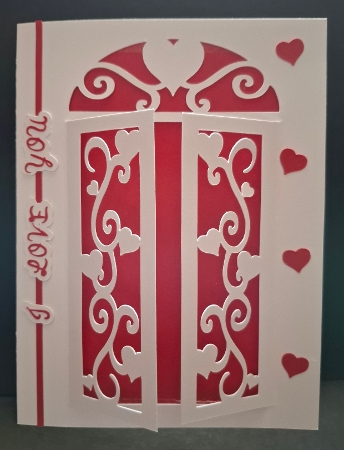 Flourish Screen Card and Envelope by Michelle Young
