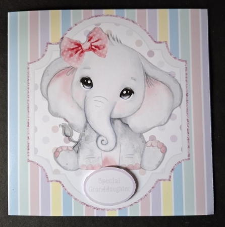 ELEPHANT QUICK CARD 3 by Michelle Young