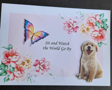 FLORAL TENDERNESS A4 by Michelle Young
