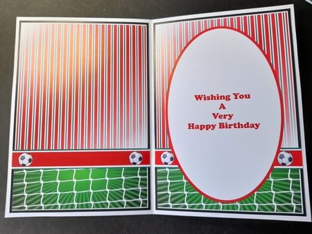 A5 Premier League Football Liverpool - Blank Insert by Michelle Young