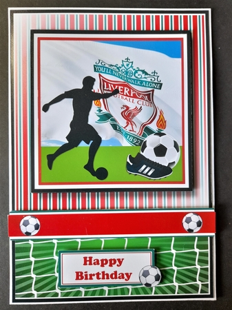 A5 Premier League Football Liverpool - Blank Insert by Michelle Young