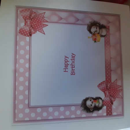 Cute Twin Girl Hedgehogs Mini Kit by Michelle Young