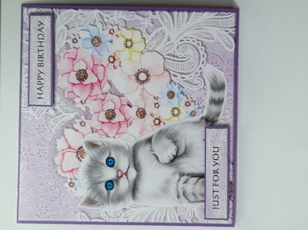Cute Kitten Topper by Michelle Young
