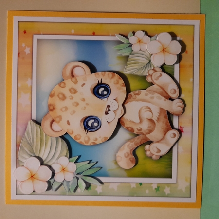 8x8 Mini Kit, Gorgeous Leo Leopard  by Michelle Young