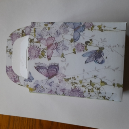 Vintage floral gift bag 4 by Michelle Young