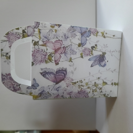 Vintage floral gift bag 4 by Michelle Young