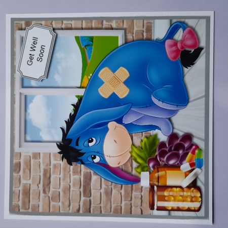 Eeyore get well soon by Michelle Young