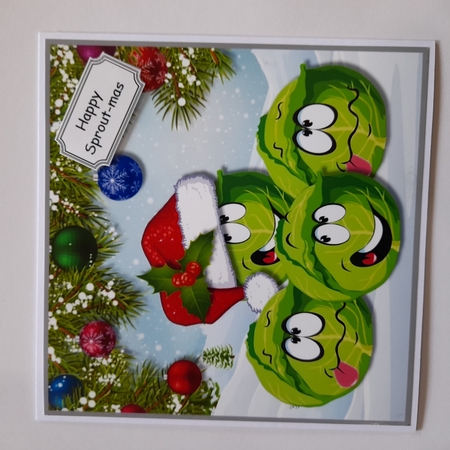Happy Sprout-mas by Michelle Young