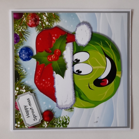 Happy Sprout-mas by Michelle Young
