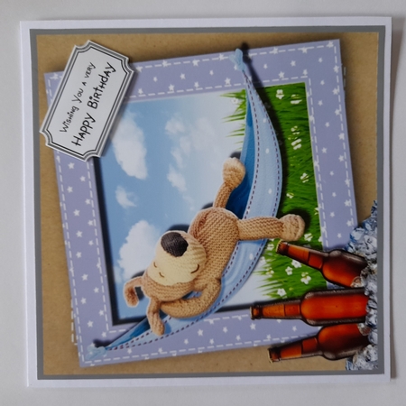 Boofle for Male Birthday, Fathers Day or Retirement by Michelle Young