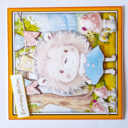 7x7 Mini Kit, Hedgehog In The Woods by Michelle Young