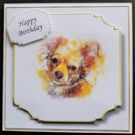 Simple Dog 22 by Michelle Young