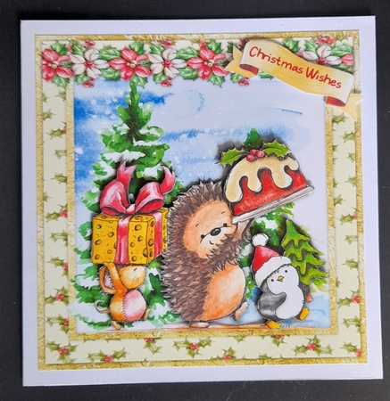 7x7 Mini Kit, Hedgehogs Pudding Parade by Michelle Young